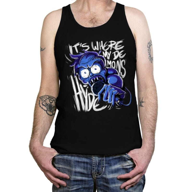 My Demons Hyde - Tanktop Tanktop RIPT Apparel X-Small / Black