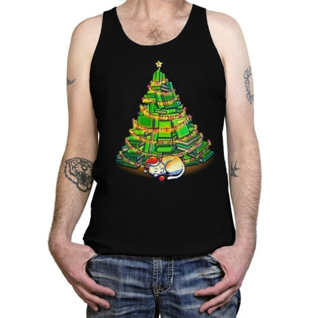 My Favorite Xmas Tree - Tanktop Tanktop RIPT Apparel X-Small / Black