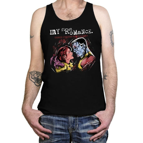 My First Romance - Tanktop Tanktop RIPT Apparel X-Small / Black