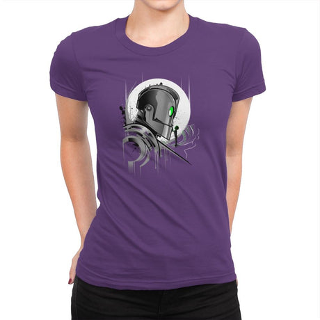 My Giant Friend - Graffitees - Womens Premium T-Shirts RIPT Apparel Small / Purple Rush