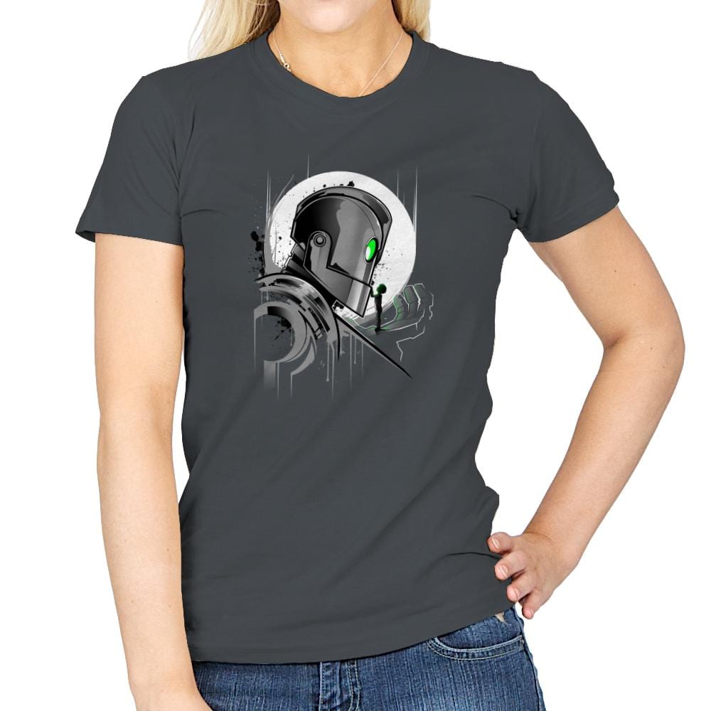 My Giant Friend - Graffitees - Womens T-Shirts RIPT Apparel Small / Charcoal