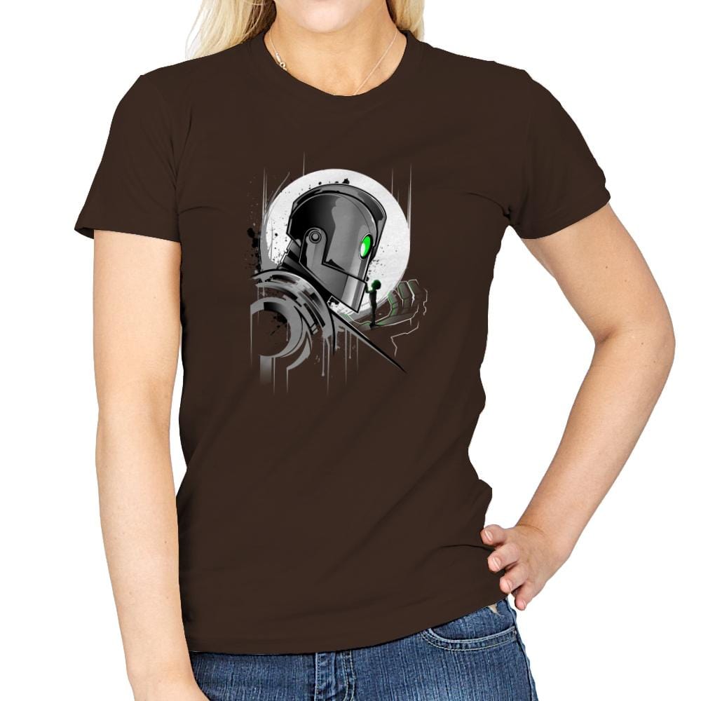 My Giant Friend - Graffitees - Womens T-Shirts RIPT Apparel Small / Dark Chocolate