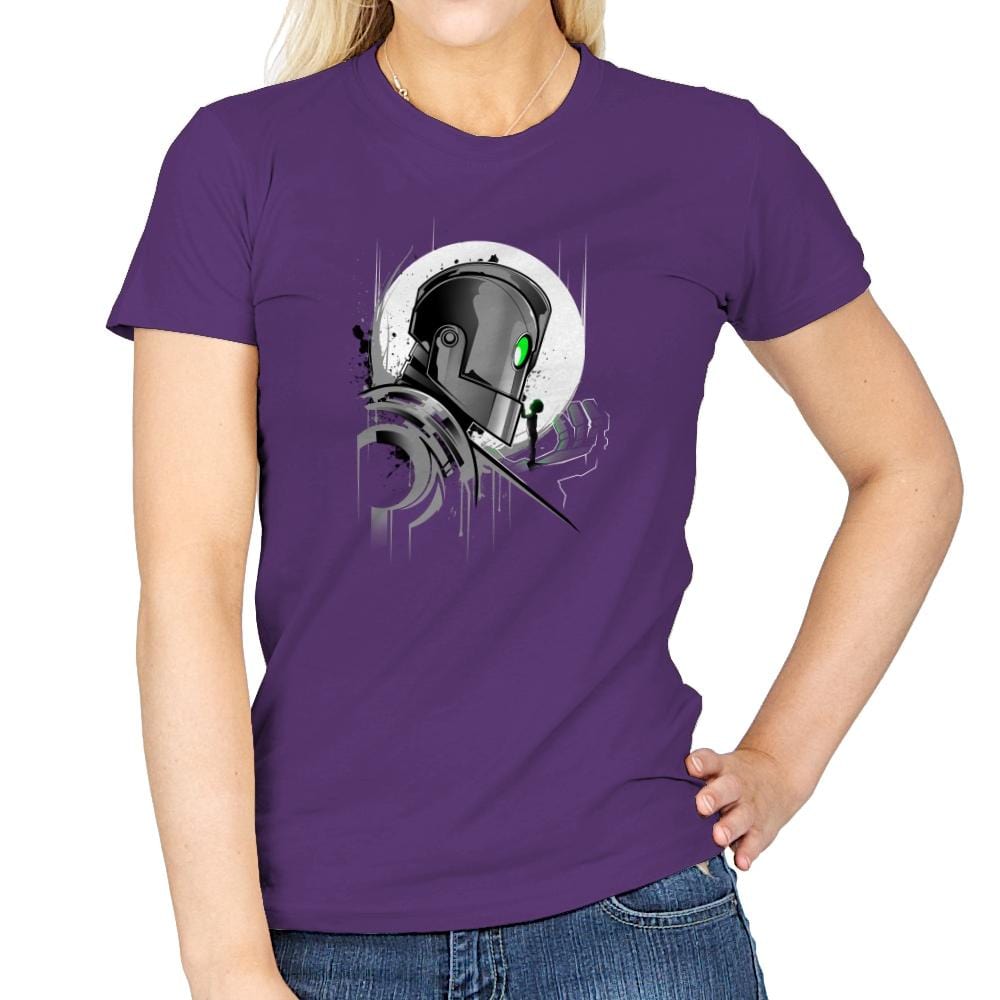 My Giant Friend - Graffitees - Womens T-Shirts RIPT Apparel Small / Purple