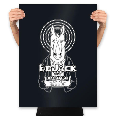 My Horseman - Prints Posters RIPT Apparel 18x24 / Black