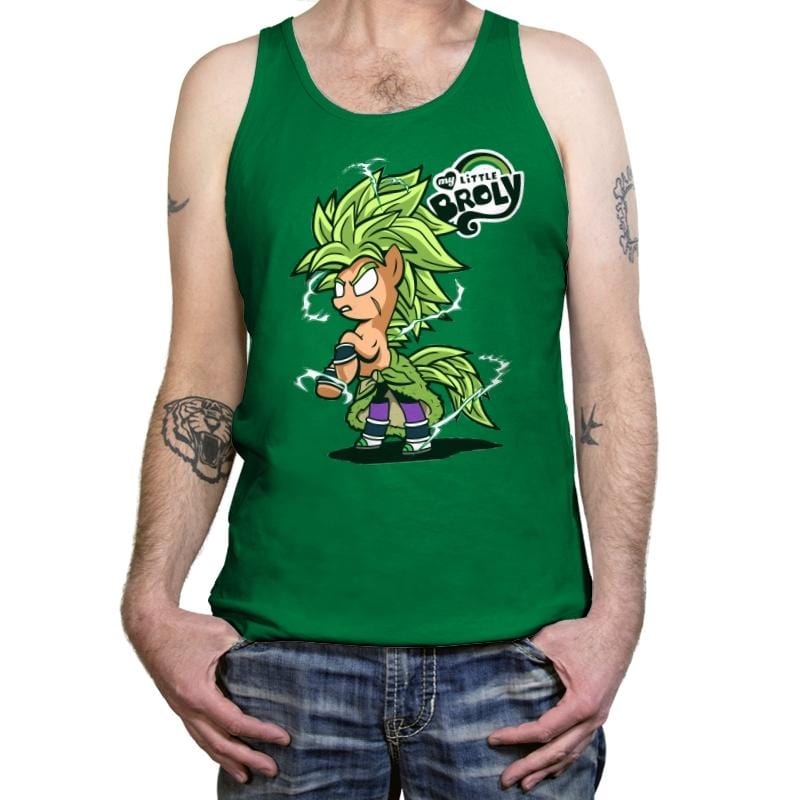 My Little Broly B - Tanktop Tanktop RIPT Apparel X-Small / Kelly