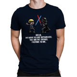 My Name is Luke - Mens Premium T-Shirts RIPT Apparel Small / Midnight Navy