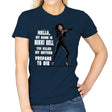 My Name is Nikki Bell - Womens T-Shirts RIPT Apparel Small / Navy