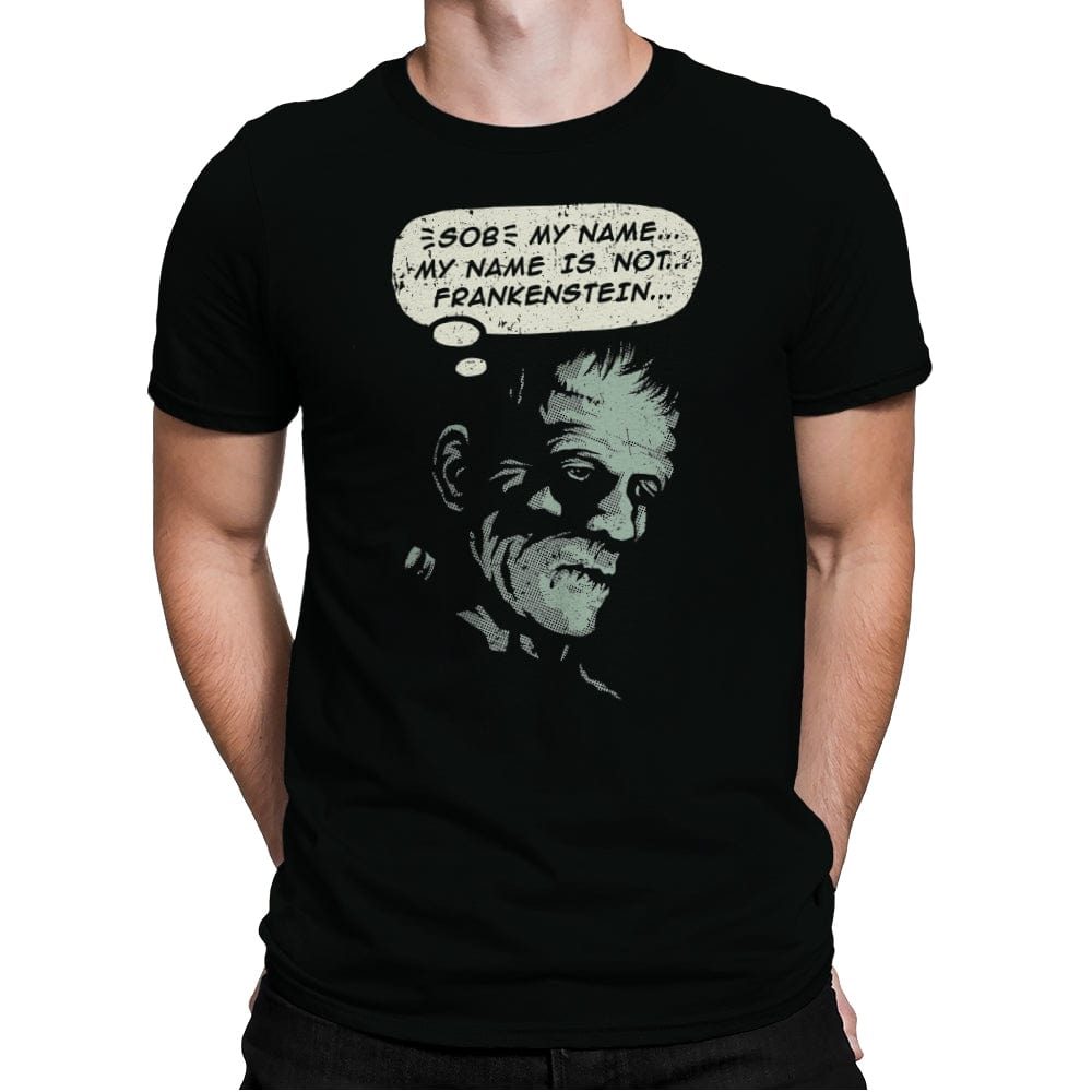 My name is not Frankenstein - Mens Premium T-Shirts RIPT Apparel Small / Black