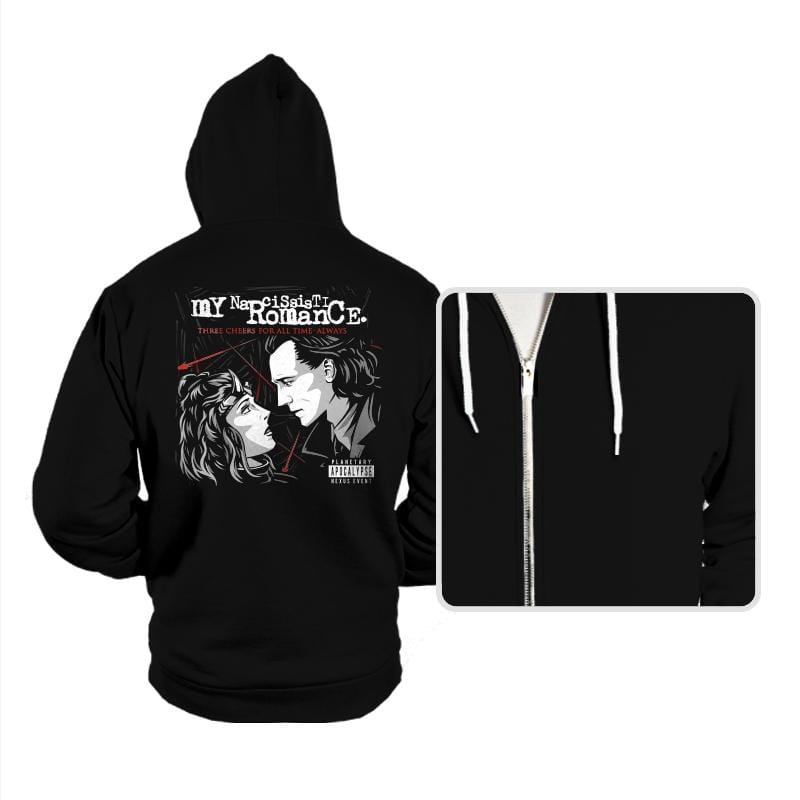 My Narcissistic Romance - Hoodies Hoodies RIPT Apparel Small / Black