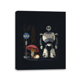 My Neighbor Robot - Canvas Wraps Canvas Wraps RIPT Apparel 11x14 / Black