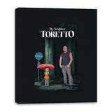 My Neighbor Toretto - Canvas Wraps Canvas Wraps RIPT Apparel 16x20 / Black