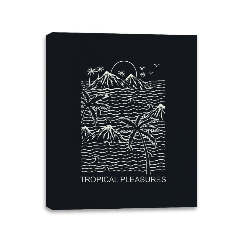 My Paradise - Canvas Wraps Canvas Wraps RIPT Apparel 11x14 / Black