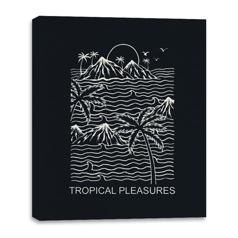 My Paradise - Canvas Wraps Canvas Wraps RIPT Apparel 16x20 / Black