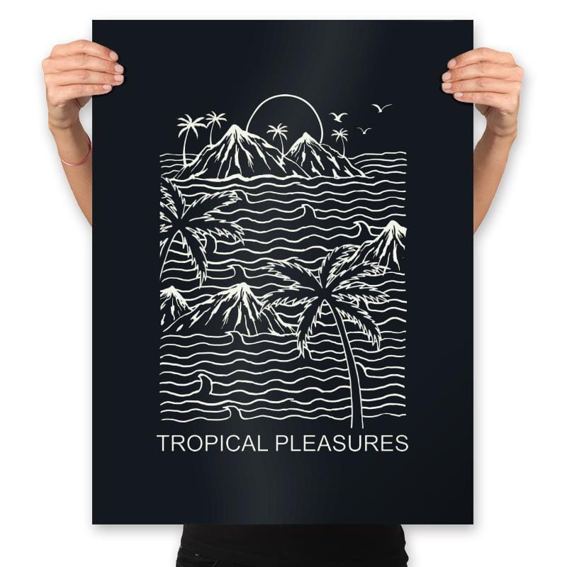 My Paradise - Prints Posters RIPT Apparel 18x24 / Black