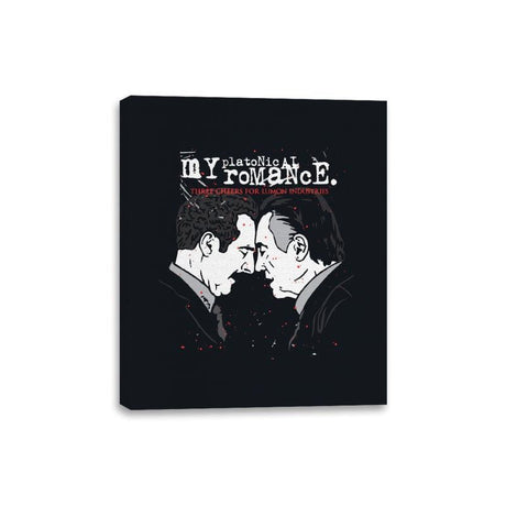 My Platonical Romance - Canvas Wraps Canvas Wraps RIPT Apparel 8x10 / Black