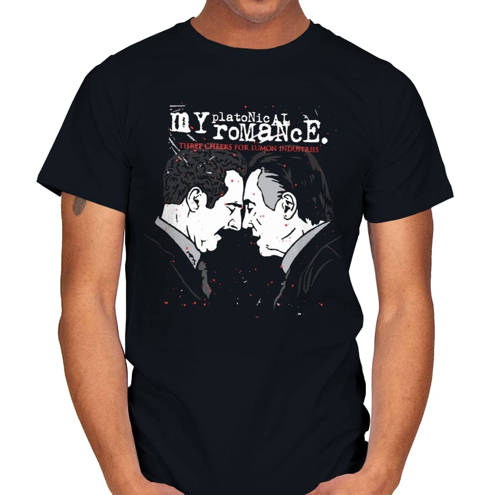 My Platonical Romance - Mens T-Shirts RIPT Apparel Small / Black