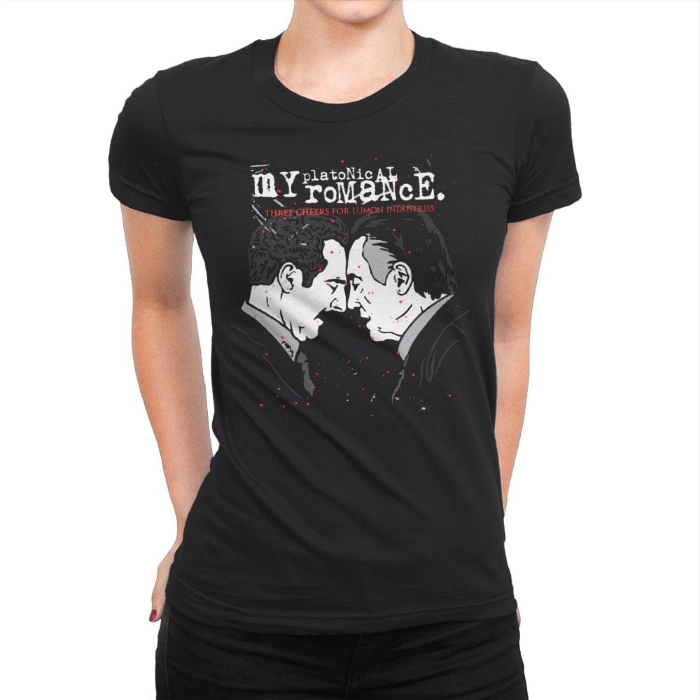 My Platonical Romance - Womens Premium T-Shirts RIPT Apparel Small / Black