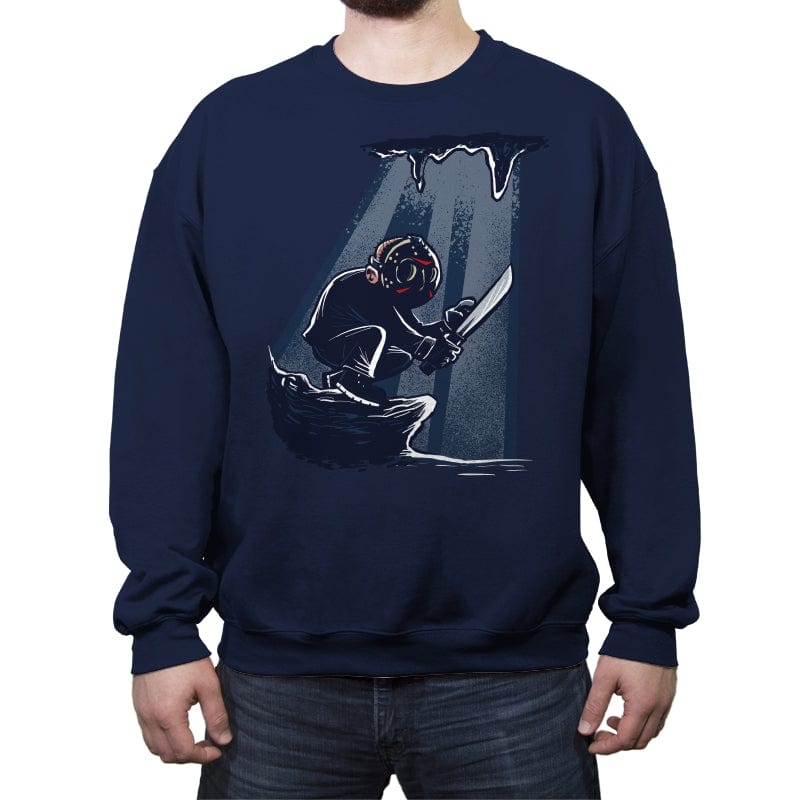 My Precious Machete - Crew Neck Sweatshirt Crew Neck Sweatshirt RIPT Apparel Small / Navy