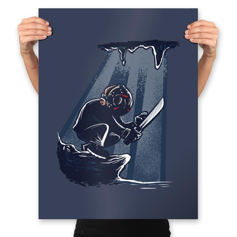 My Precious Machete - Prints Posters RIPT Apparel 18x24 / Navy