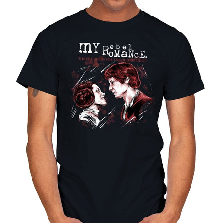 My Rebel Romance - Mens T-Shirts RIPT Apparel Small / Black