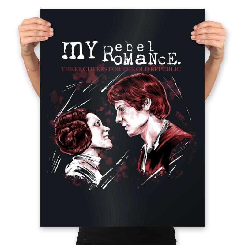 My Rebel Romance - Prints Posters RIPT Apparel 18x24 / Black