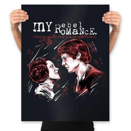 My Rebel Romance - Prints Posters RIPT Apparel 18x24 / Black