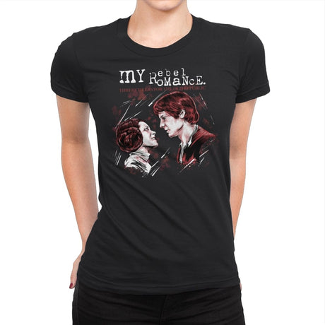 My Rebel Romance - Womens Premium T-Shirts RIPT Apparel Small / Black