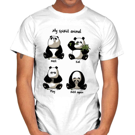 My Spirit Animal - Mens T-Shirts RIPT Apparel Small / White