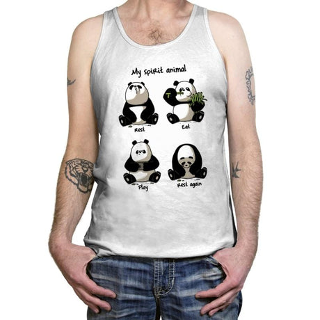 My Spirit Animal - Tanktop Tanktop RIPT Apparel X-Small / White