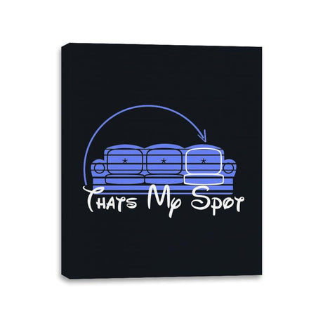 My Spot - Canvas Wraps Canvas Wraps RIPT Apparel 11x14 / Black