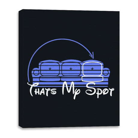 My Spot - Canvas Wraps Canvas Wraps RIPT Apparel 16x20 / Black