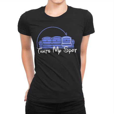 My Spot - Womens Premium T-Shirts RIPT Apparel Small / Black