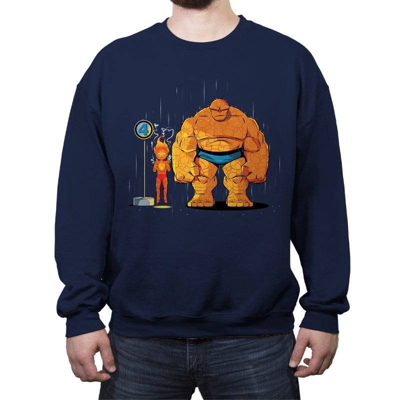 My Teammate Ben - Crew Neck Sweatshirt Crew Neck Sweatshirt RIPT Apparel Small / Navy