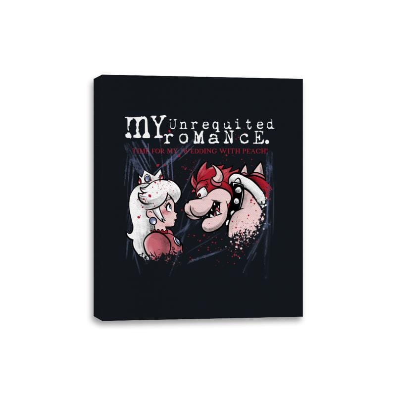 My Unrequited Romance - Canvas Wraps Canvas Wraps RIPT Apparel 8x10 / Black