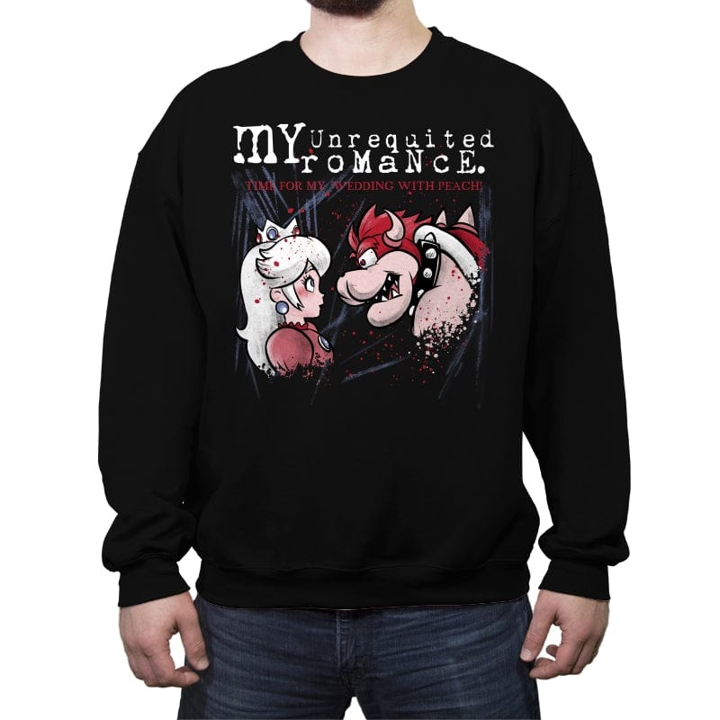 My Unrequited Romance - Crew Neck Sweatshirt Crew Neck Sweatshirt RIPT Apparel Small / Black