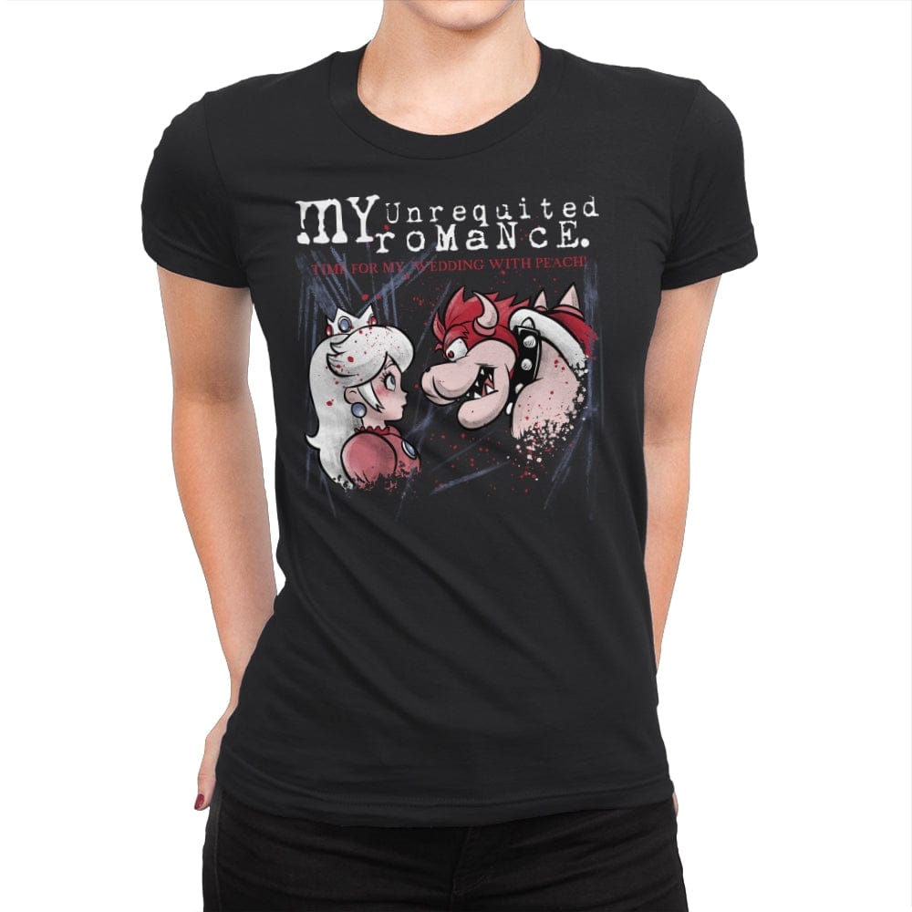 My Unrequited Romance - Womens Premium T-Shirts RIPT Apparel Small / Black