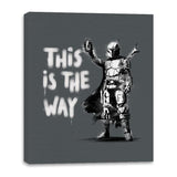 My Way - Canvas Wraps Canvas Wraps RIPT Apparel 16x20 / Charcoal