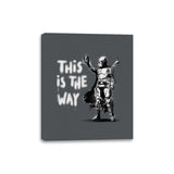 My Way - Canvas Wraps Canvas Wraps RIPT Apparel 8x10 / Charcoal