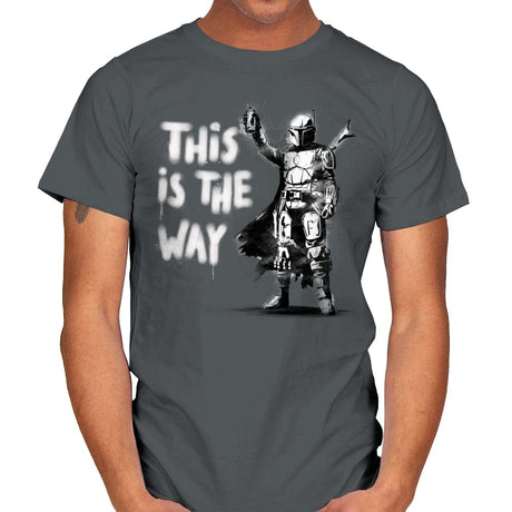 My Way - Mens T-Shirts RIPT Apparel Small / Charcoal