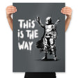 My Way - Prints Posters RIPT Apparel 18x24 / Charcoal