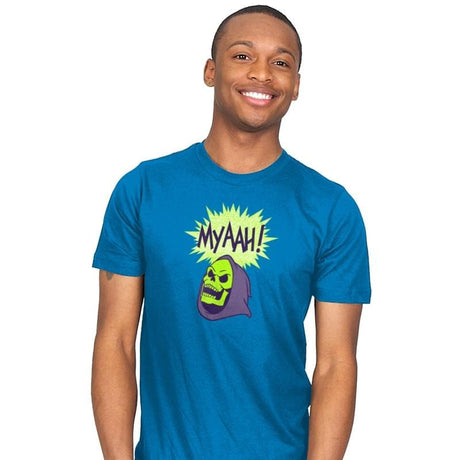 Myaah! Reprint - Mens T-Shirts RIPT Apparel Small / Turquoise