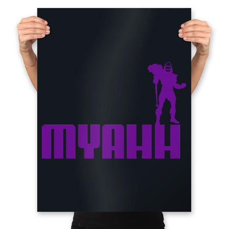 MYAHH! - Prints Posters RIPT Apparel 18x24 / Black