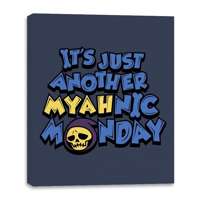 Myahnic Monday - Canvas Wraps Canvas Wraps RIPT Apparel 16x20 / Navy