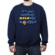 Myahnic Monday - Crew Neck Sweatshirt Crew Neck Sweatshirt RIPT Apparel Small / Navy