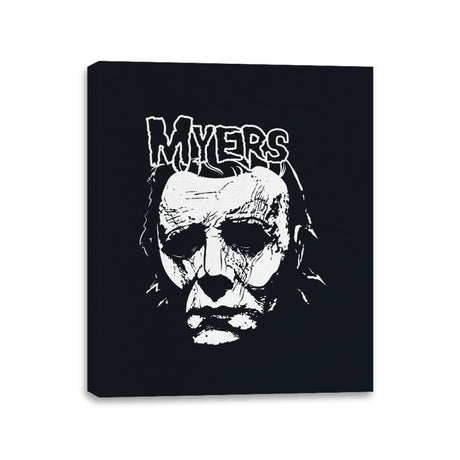 Myers - Canvas Wraps Canvas Wraps RIPT Apparel 11x14 / Black