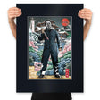 Myers in Japan - Prints Posters RIPT Apparel 18x24 / Black