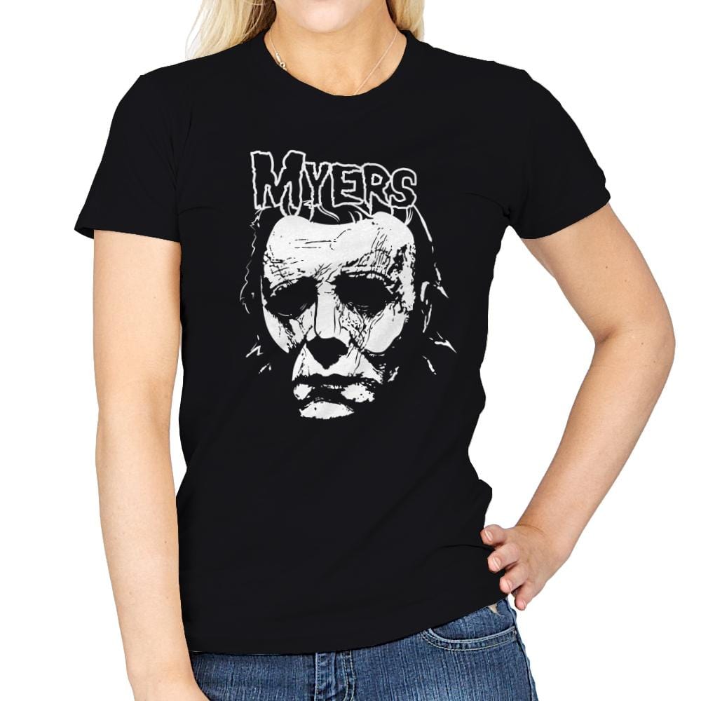 Myers - Womens T-Shirts RIPT Apparel Small / Black