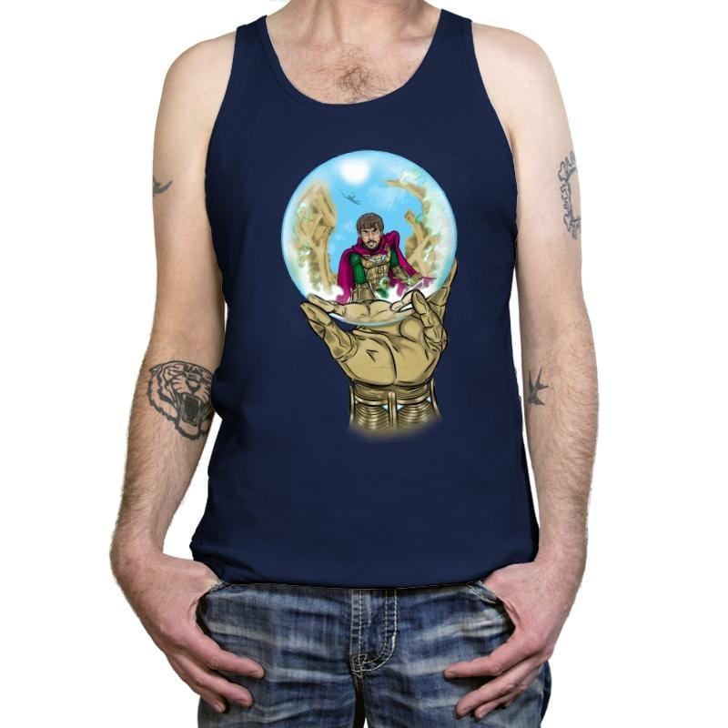 Mysterio Escher - Tanktop Tanktop RIPT Apparel X-Small / Navy