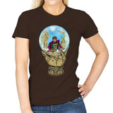 Mysterio Escher - Womens T-Shirts RIPT Apparel Small / Dark Chocolate