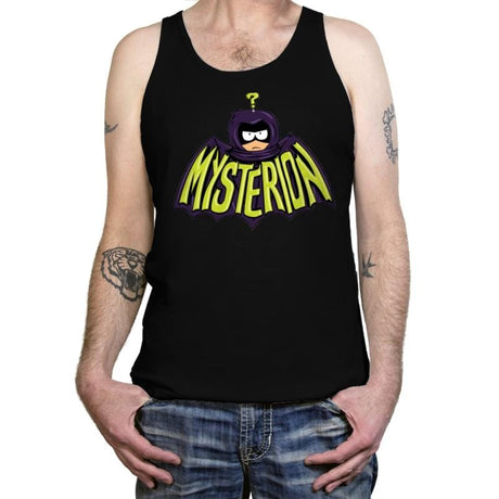 Mysterion - Tanktop Tanktop RIPT Apparel X-Small / Black